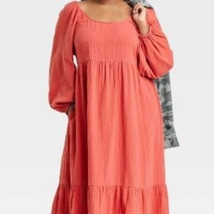 Women's Balloon Long Sleeve Dress - Universal Thread™